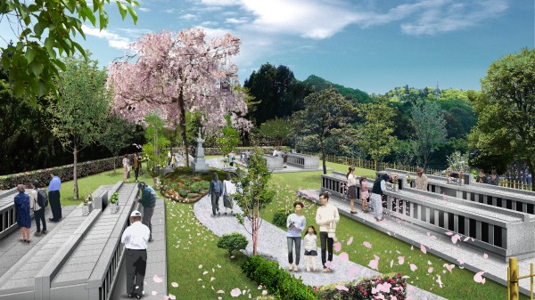 樹木葬パース画像